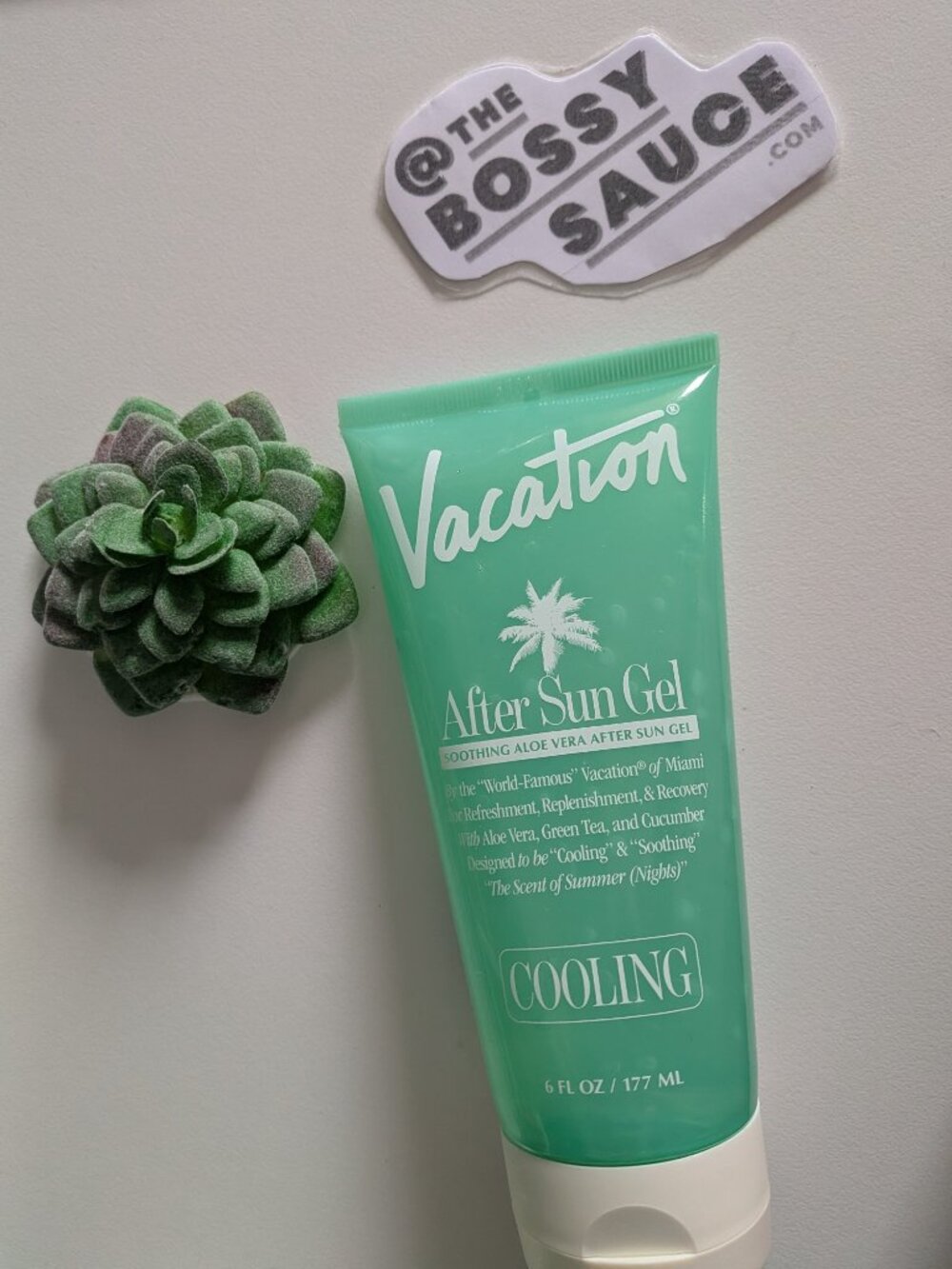 VACATION After Sun Cooling Gel w/ Aloe Vera, Cucumber & Bisabolol (vegan)